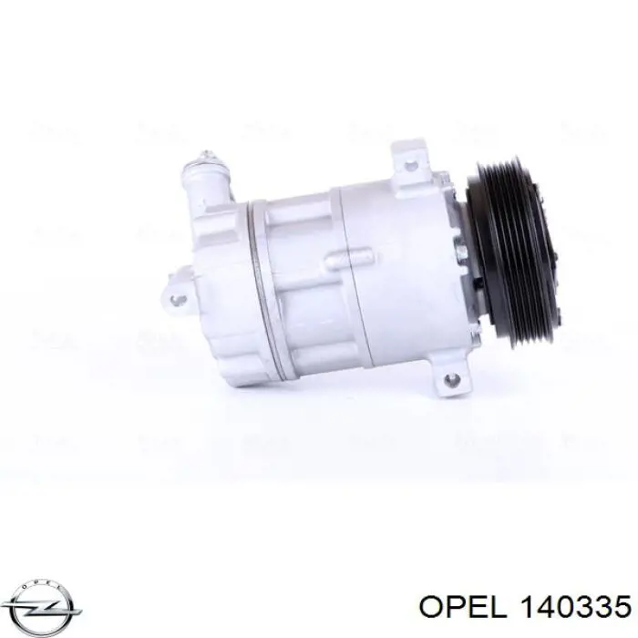 Купить 0140335 Opel Механизм стеклоподъемника двери задней левой