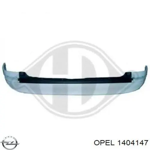 Задний бампер 9119216 General Motors