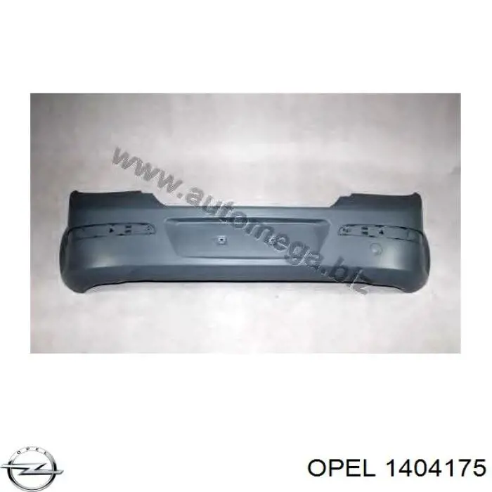 Бампер задний Opel 1404175 цена, от 81.46 USD
