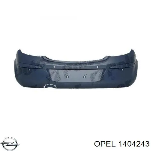 Купить 13242158 Opel Задний бампер