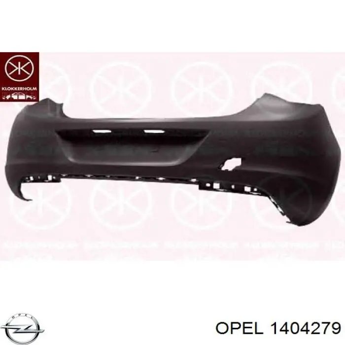 Бампер задний Opel 1404279 цена, от 74.07 USD
