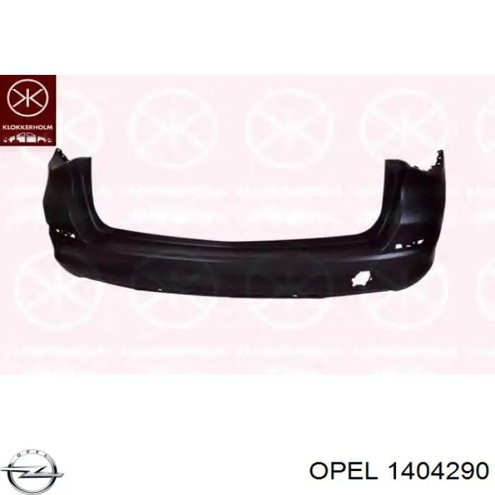 Бампер задний Opel 1404290 цена, от 295.36 USD