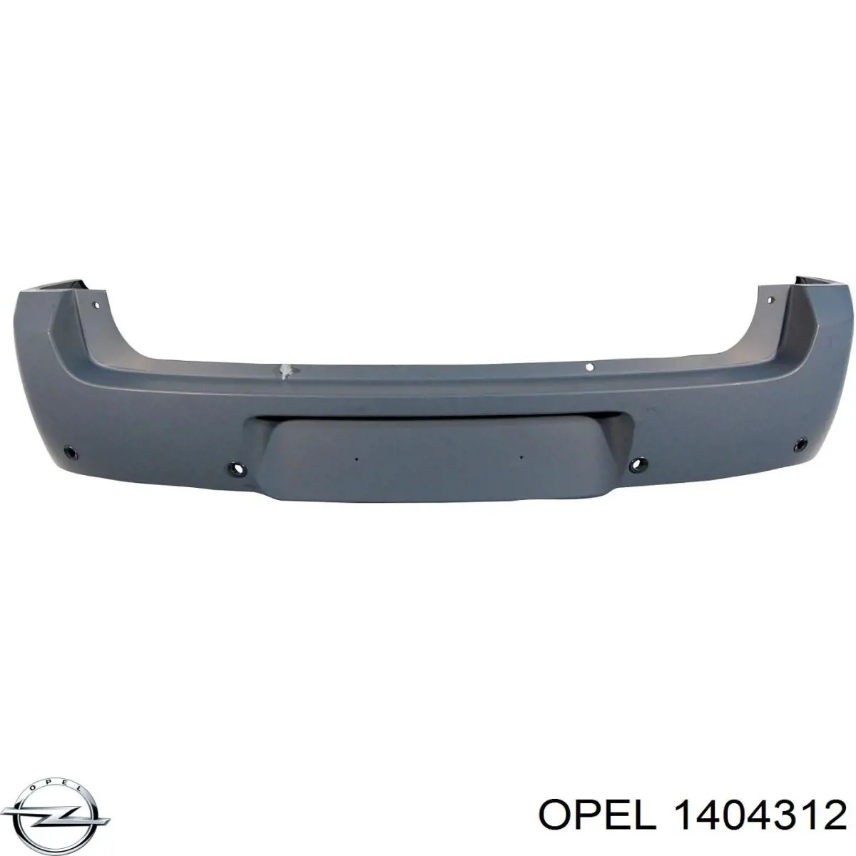 93183977 Opel Задний бампер
