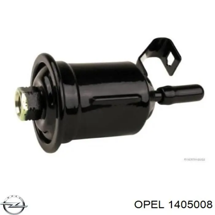 1405008 Opel усилитель бампера переднего