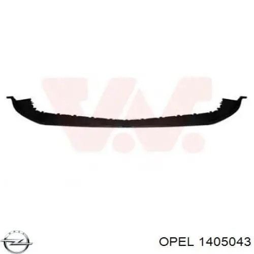 Накладка бампера переднего, правая Opel 1405043 цена, от 8.55 USD