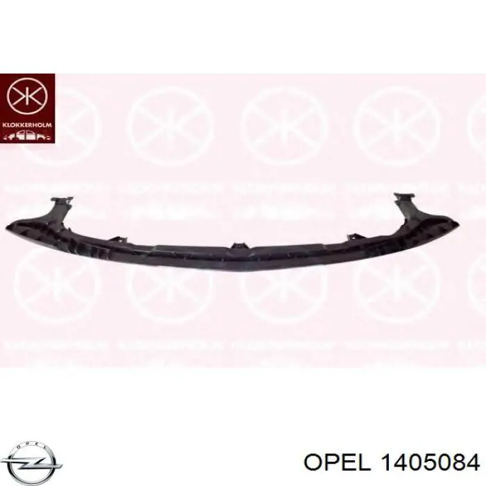 1405084 Opel усилитель бампера переднего