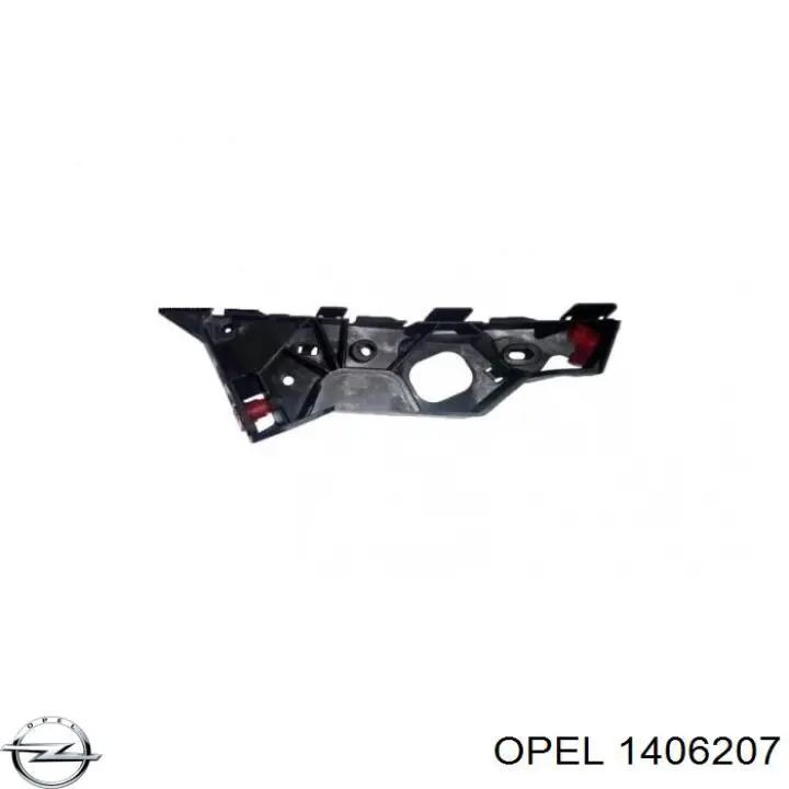 Купить 1406207 Opel Крепление бампера