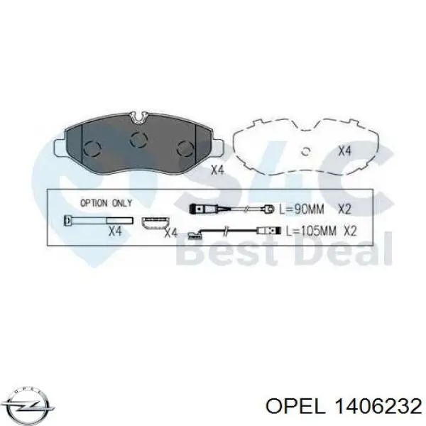  1406232 Opel