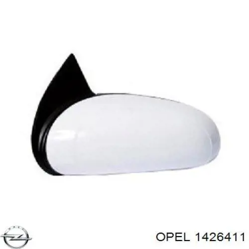 Зеркало заднего вида, левое Opel 1426411 цена, от 65.17 USD