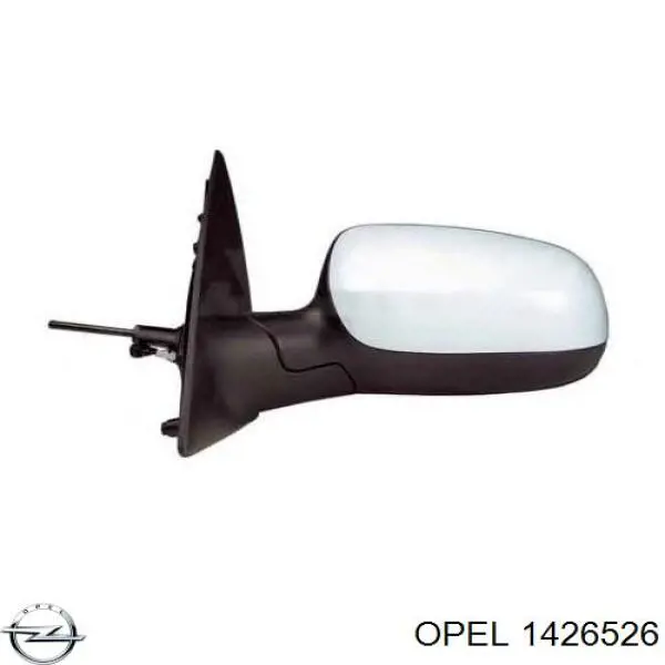 Стекло зеркала заднего вида, правого Opel 1426526 цена, от 5.75 USD