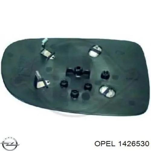 Стекло правого зеркала заднего вида 1426530 Opel