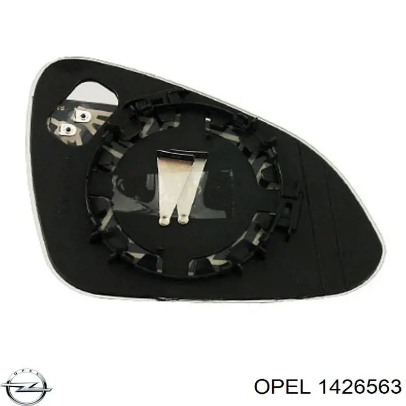 Купить 1426563 Opel Стекло зеркала заднего вида, левого