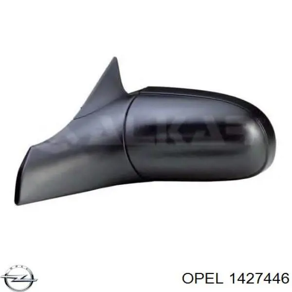 Купить 1427446 Opel Боковое зеркало заднего вида правое
