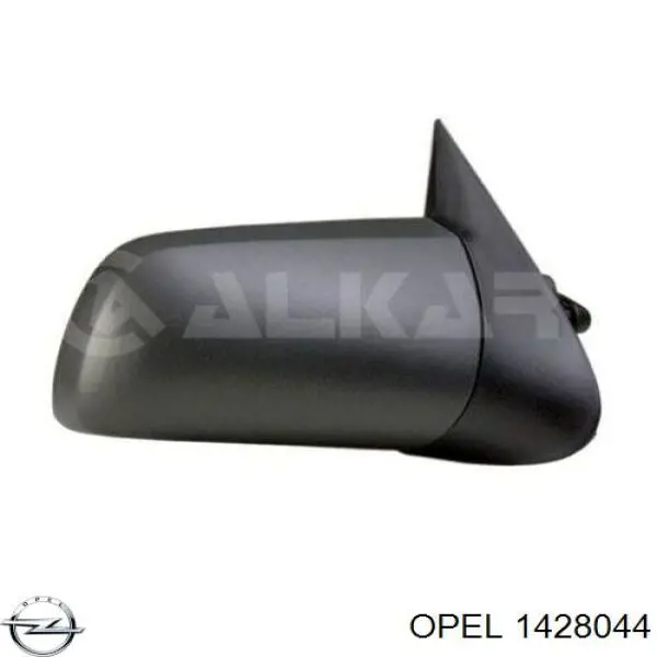 1428044 Opel Зеркало заднего вида правое