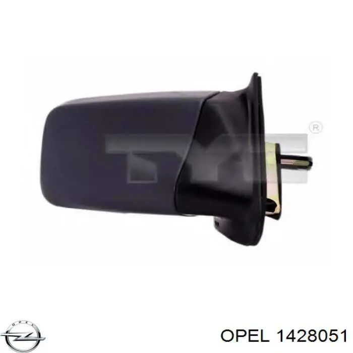 Зеркало заднего вида, левое Opel 1428059 цена, от 19.04 USD