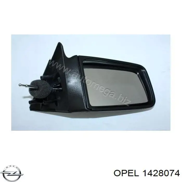 1428074 Opel зеркало заднего вида правое