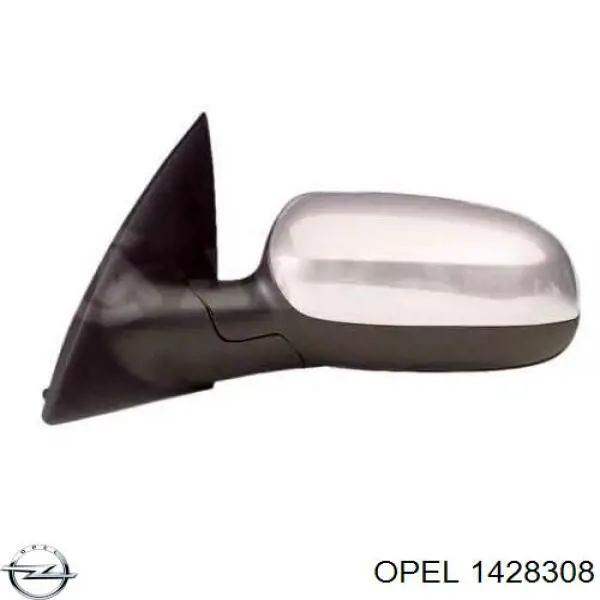 1428308 Opel зеркало заднего вида правое