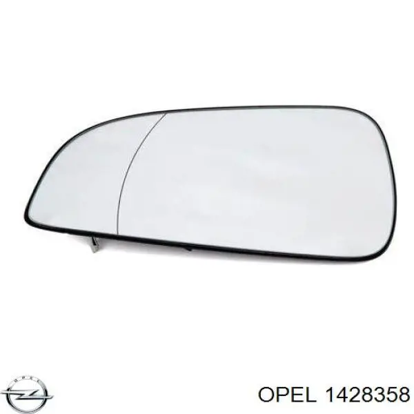 Зеркальный элемент левый OPEL 1428358