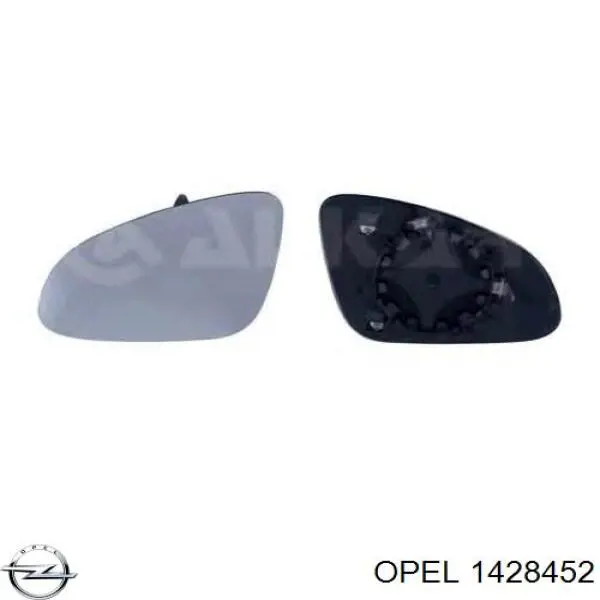 Купить 1428452 Opel Стекло правого зеркала заднего вида