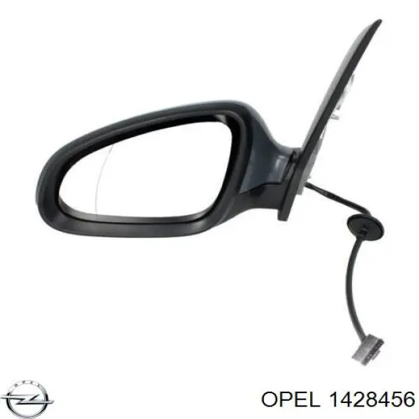 1428456 Opel зеркало заднего вида правое