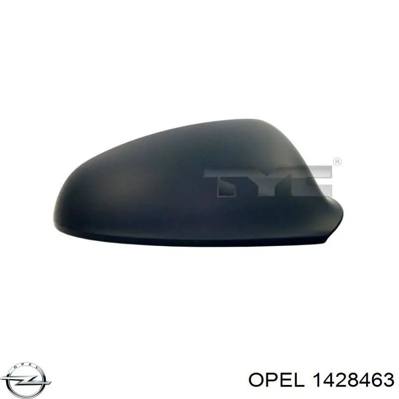 Накладка (крышка) зеркала заднего вида левая 1428463 Opel