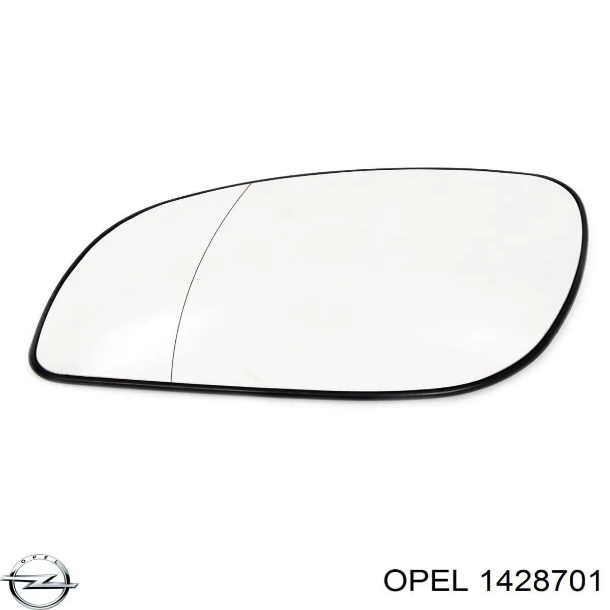 Зеркальный элемент водительского зеркала Opel 1428701 цена, от 8.93 USD
