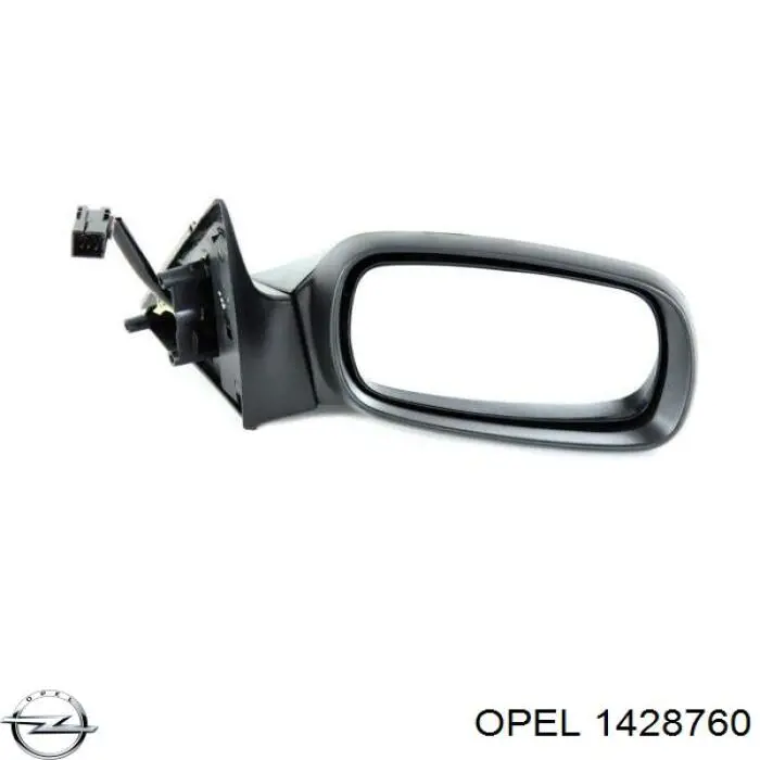 Купить 1428760 Opel Боковое зеркало заднего вида правое