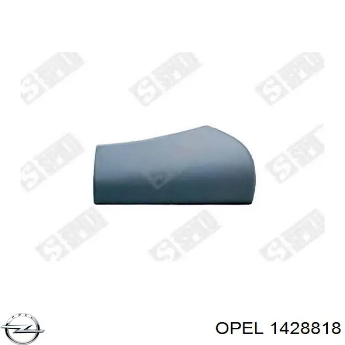 Купить 1428818 Opel Накладка водительского зеркала