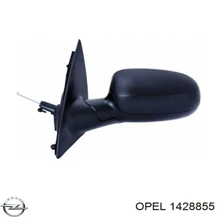 1428855 Opel накладка (крышка зеркала заднего вида правая)