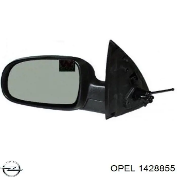 Купить 1428855 Opel Накладка/крышка зеркала заднего вида, правая