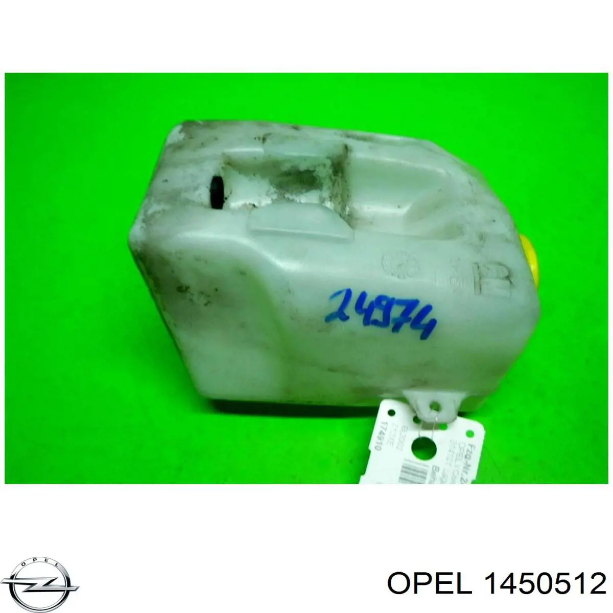 1450512 Opel tanque de fluido para lavador de vidro