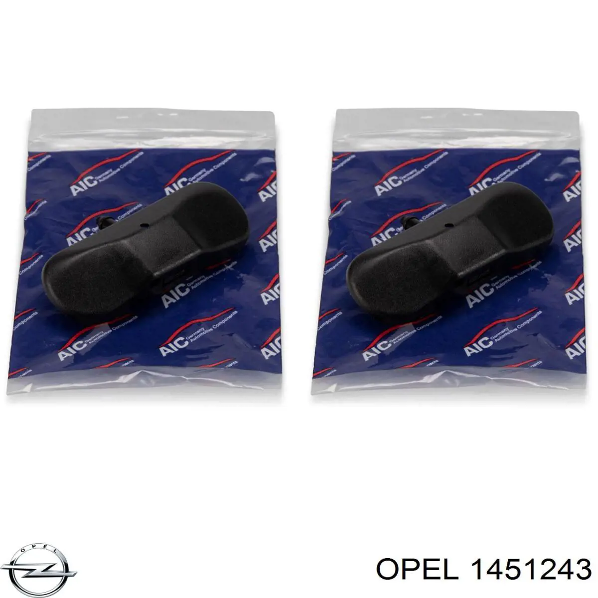 Форсунка омывателя 1451243 Opel
