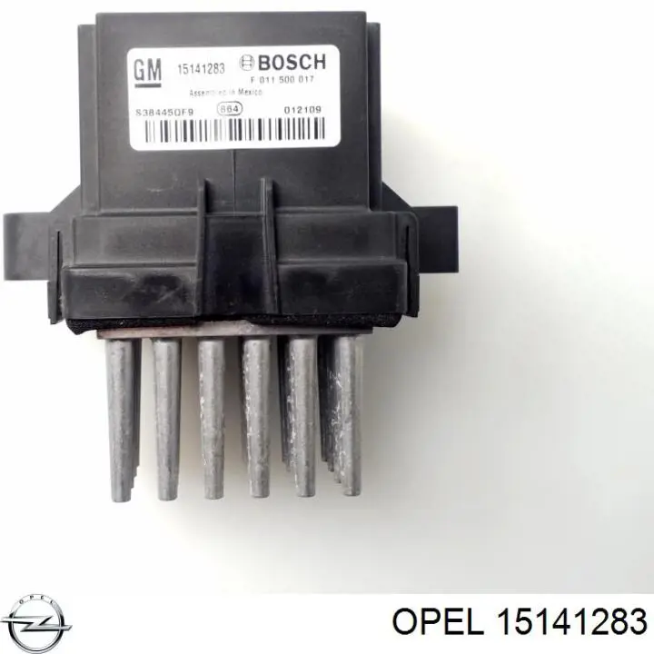 15141283 Opel Реле печки