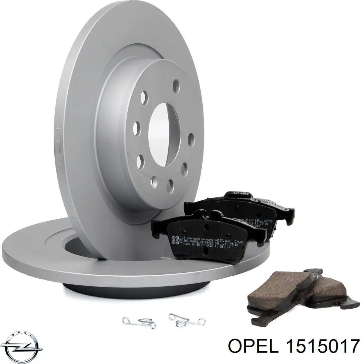 Задний тормозной диск Opel 1515017 цена, от 10.77 USD