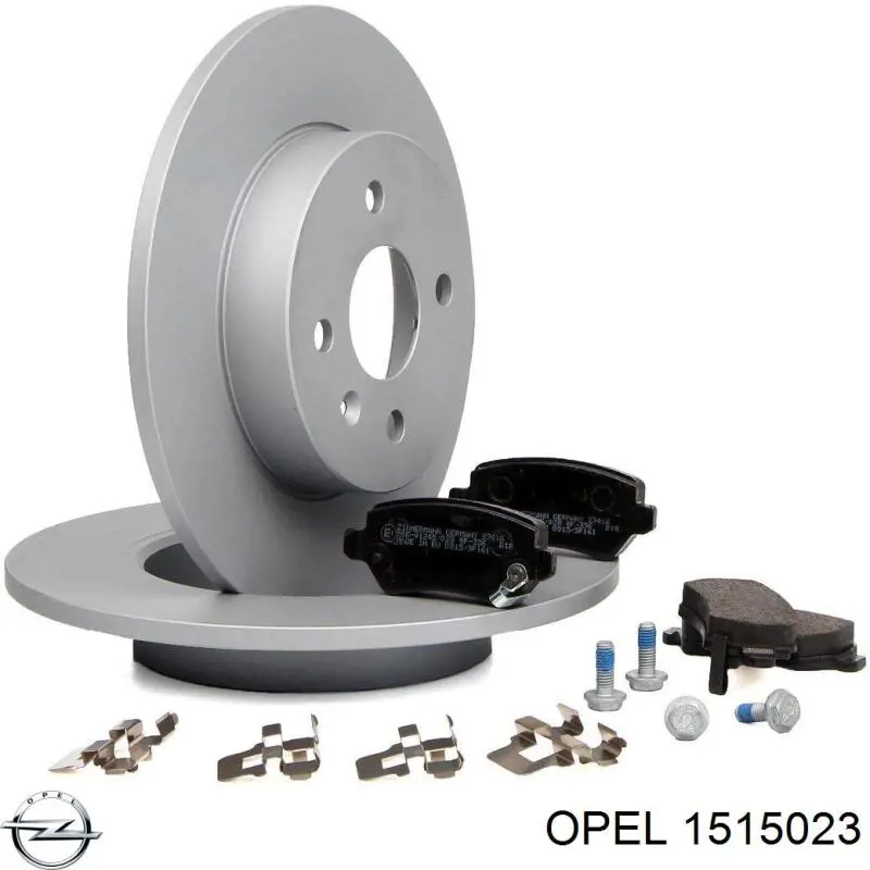 Задний тормозной диск Opel 1515023 цена, от 85.51 USD