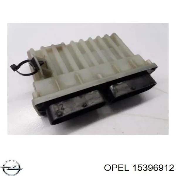 15396912 Opel регулятор оборотов вентилятора охлаждения (блок управления)