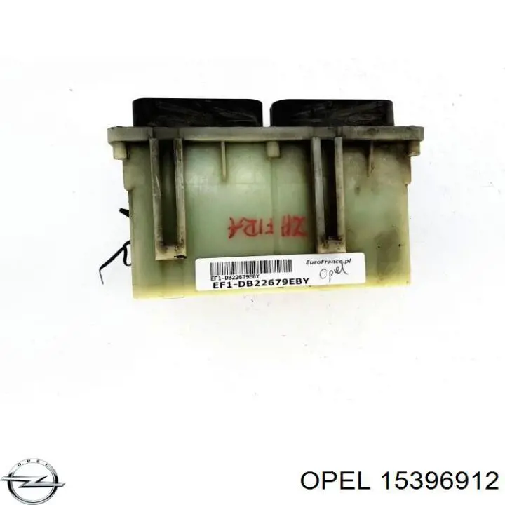 15396912 Opel Регулятор оборотов вентилятора охлаждения (блок управления)