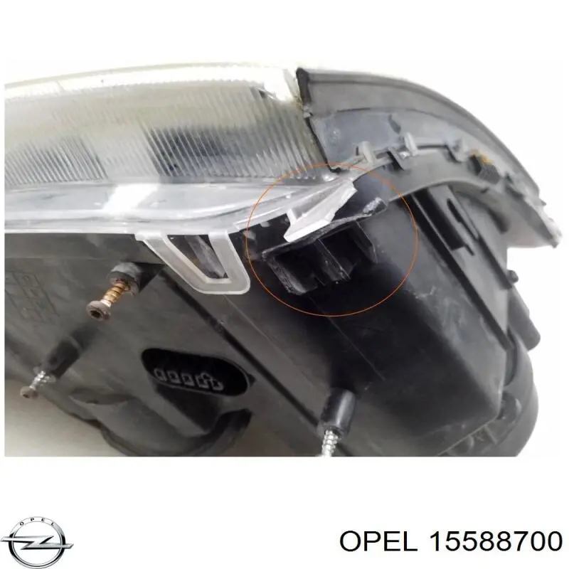 Купить 15588700 Opel Фара левая передняя