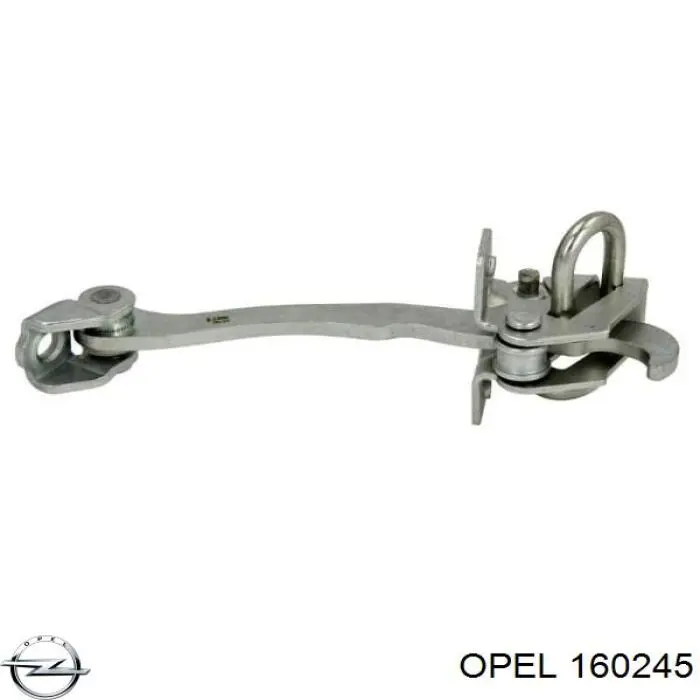 160245 Opel limitador dianteiro de abertura de porta