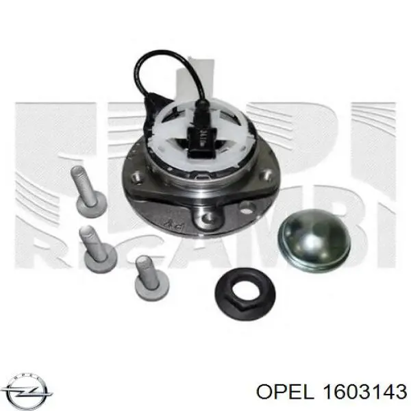 Купить 1603143 Opel Ступица переднего колеса