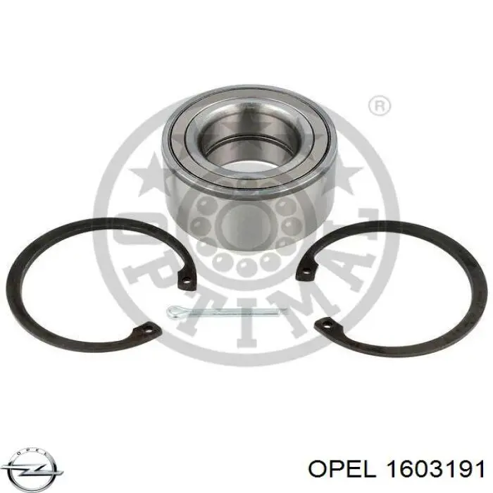 1603191 Opel Подшипник ступицы передней