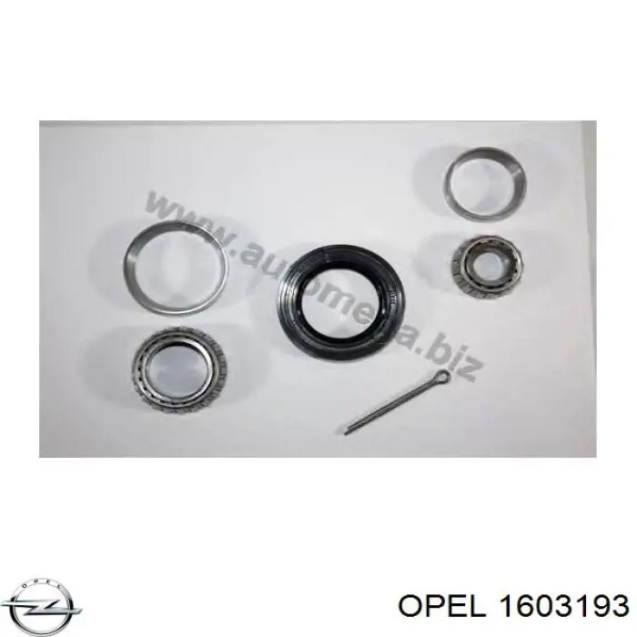 Подшипник ступицы пер/зад Opel 1603193 цена, от 9.46 USD