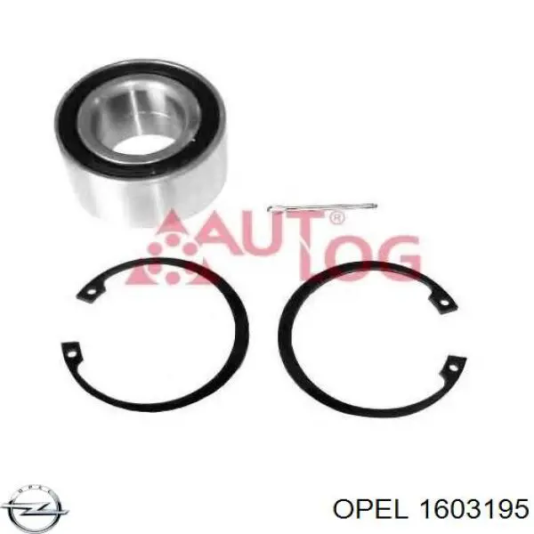 Подшипник ступицы 1603195 Opel