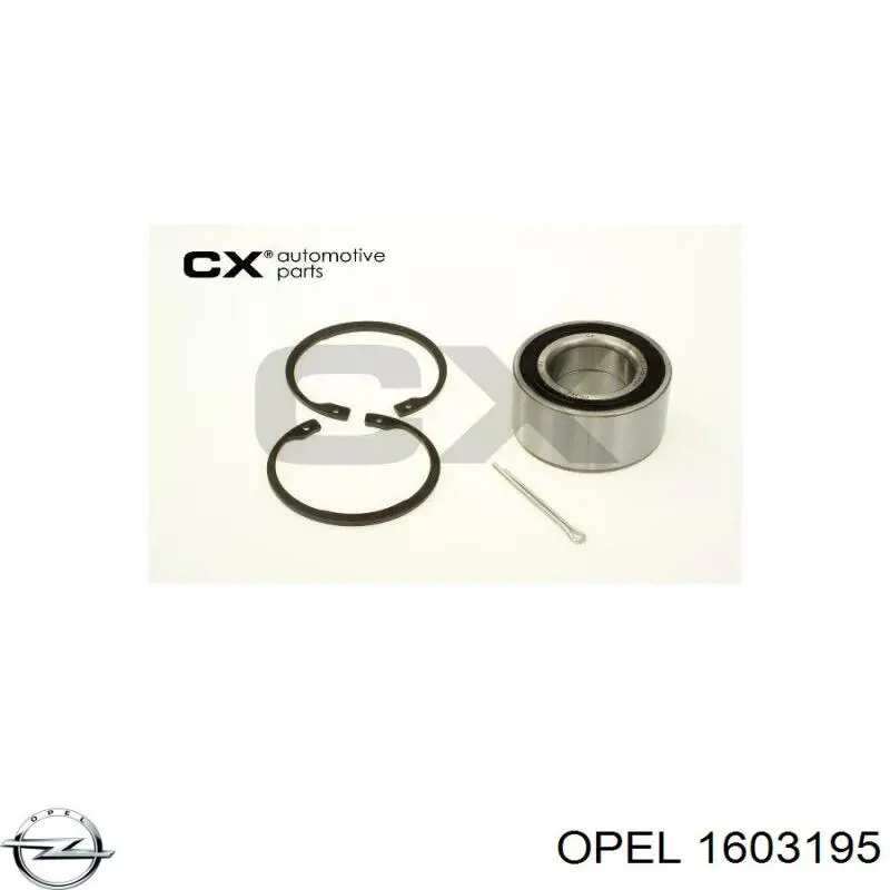 1603195 Opel Подшипник ступицы передней