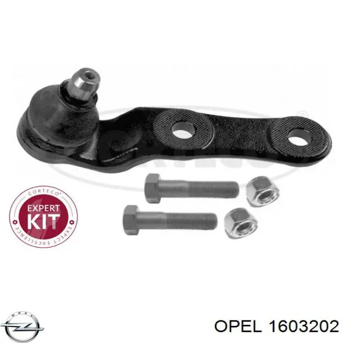 Нижняя шаровая опора 1603202 Opel