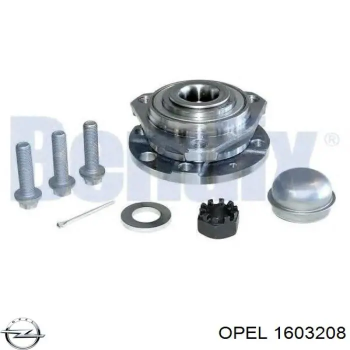 Купить 1603208 Opel Ступица переднего колеса