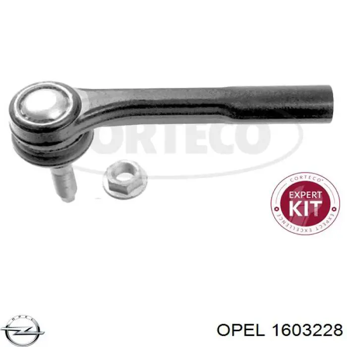 Купить 1603228 Opel Наконечник рулевой тяги, внешний