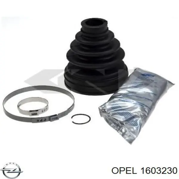Пыльник шарнира угловых скоростей внутренний передний Opel 1603230 цена, от 9.53 USD