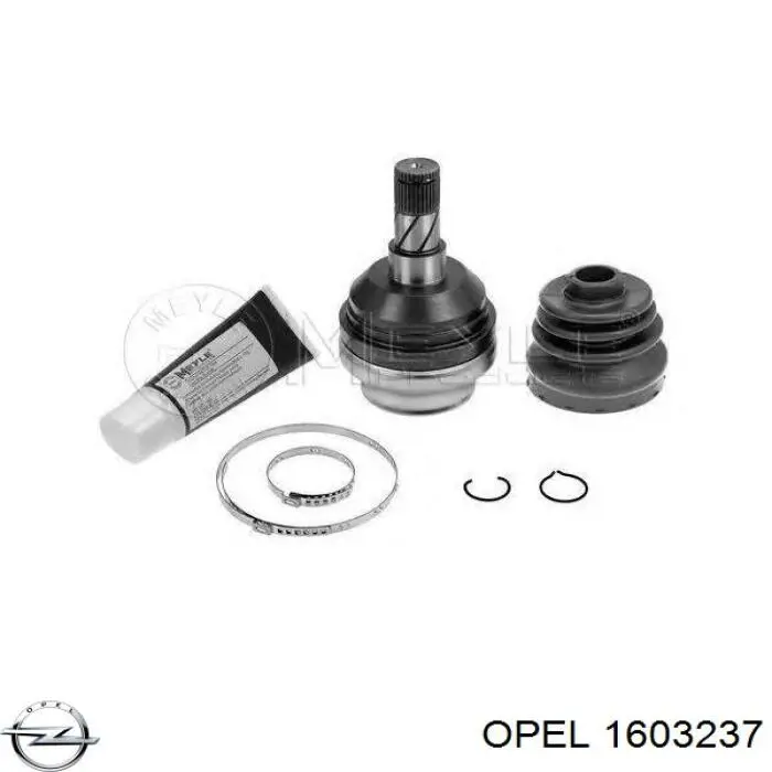1603237 Opel шрус внутренний передний