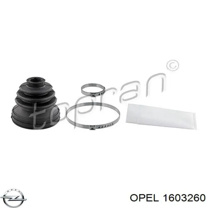 Пыльник ШРУСа внутренний 1603260 Opel